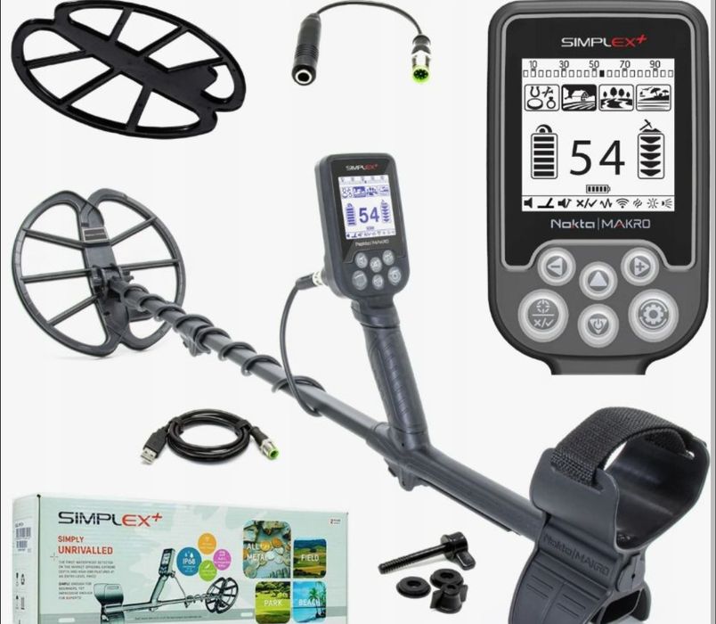металлоискатель nokta makro simplex plus
