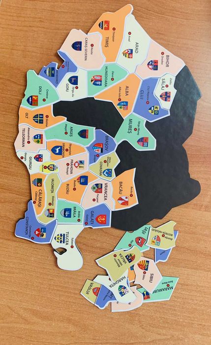 harta Romaniei pe judete