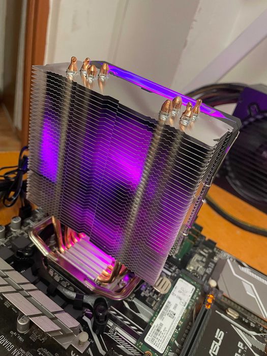 Coler Intel LGA 1150, 1151, 1200,1700, AMD AM3, AM4, AM5, led, cupru