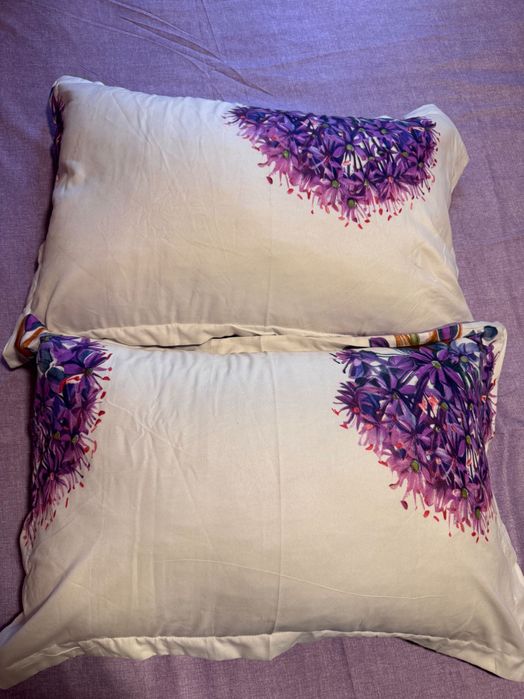 Lenejerie de pat pentru o persoană 4 piese, Casa Pucioasa