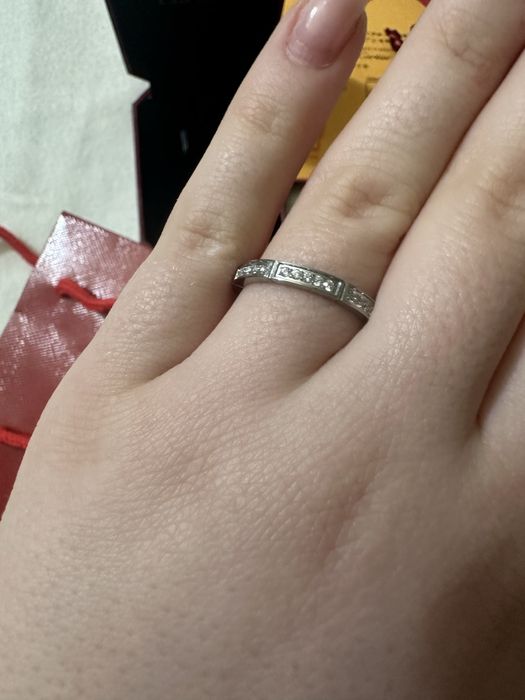 Inel din otel oxidabil stil Cartier