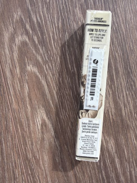 The Balm червило мат brilliant