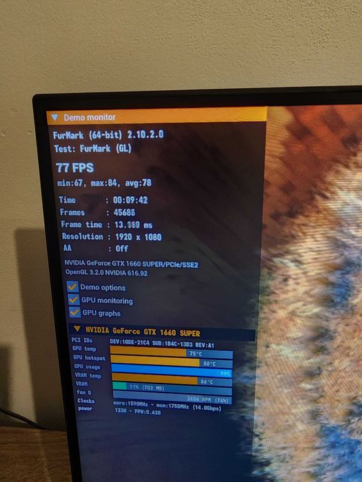 Видеокарта Galax GTX 1660 Super 6GB OC