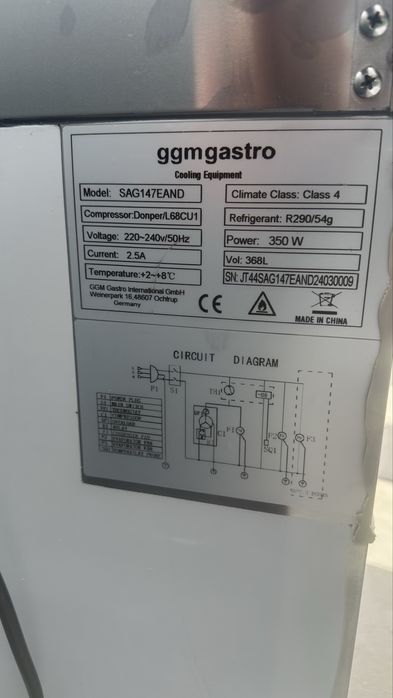 Masa rece inox 3 usi