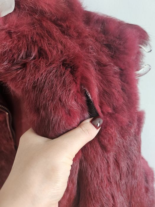 Елек заешка кожа