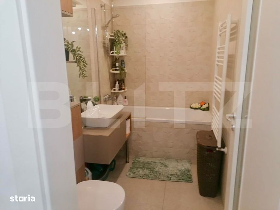 Apartament 3 camere, 64 mp, terasa+curte privata, zona Tractorul