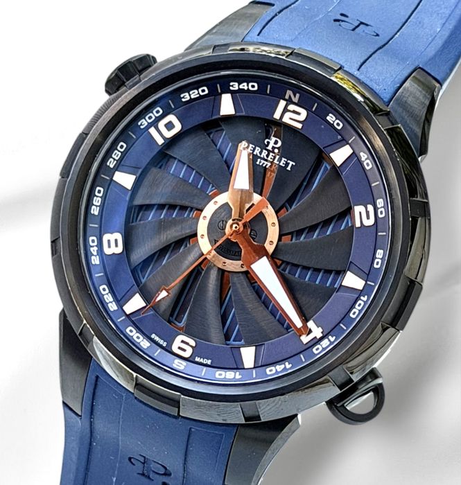 Perrelet Turbine Yacht – Automatic 47mm Blue Dial Мъжки часовник