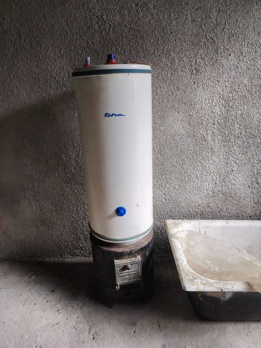 Boiler pe lemne Eltim 90L izolat