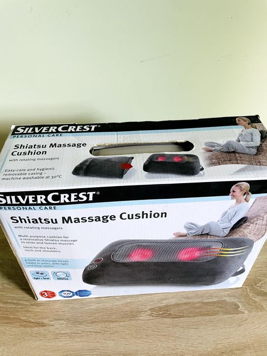 Shiatsu Bach Massage Cushion SilverCrest - Масажор Шиацу