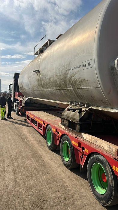 Bazine metalice de 50.000L și 60.000L depozitare lichide, fosă septică