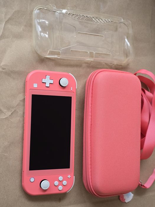 Nintendo Switch Lite 64gb microSD + Picofly и калъф