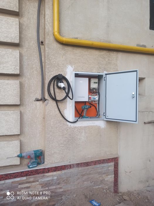 Установка зарядное устройство для Электромобилей.
7квт зарядка установ