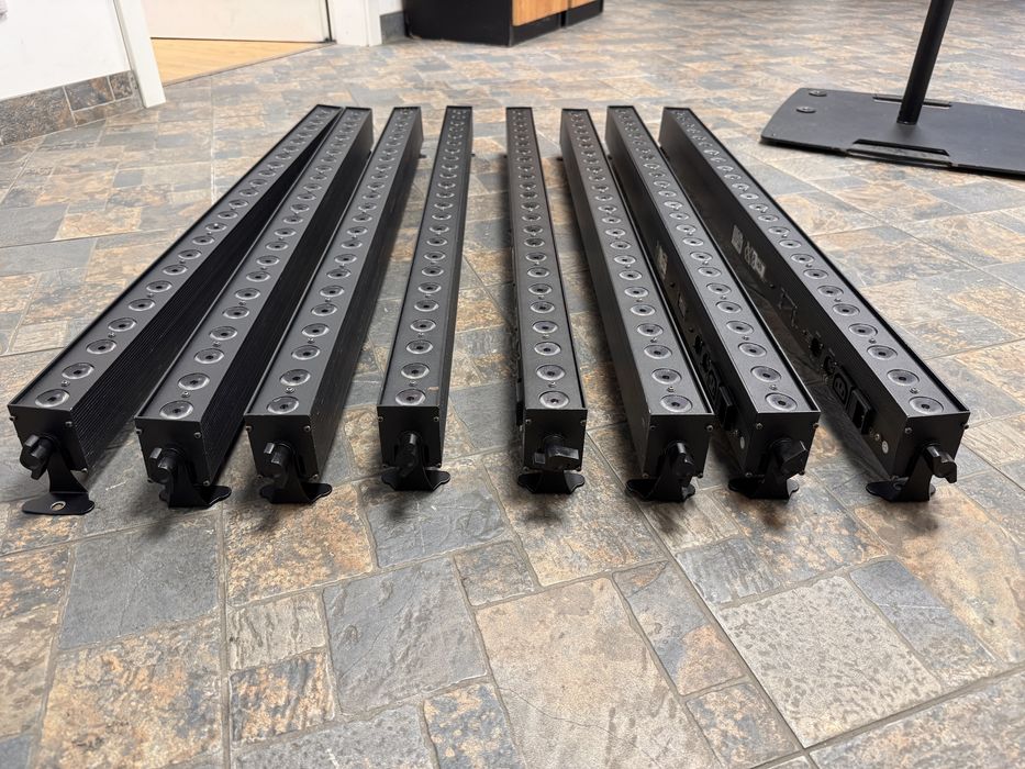 Set 8 bare LED RGB X-Craft KT-401, DMX, DJ / scenă