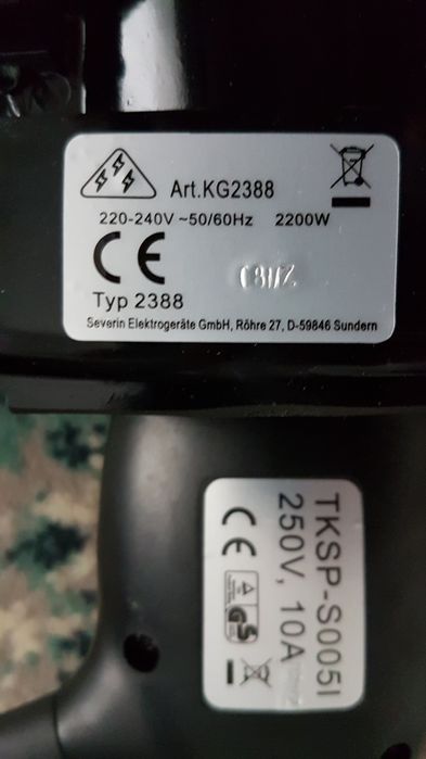 Grill electric nou Severin KG 2388 2200W