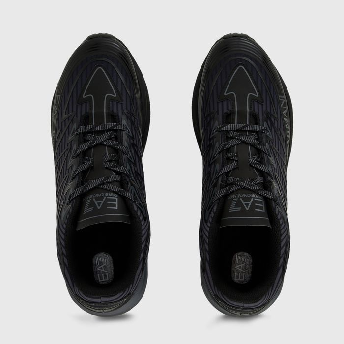 Мъжки маратонки EA7 Emporio Armani Crusher Distance Trail Triple Black