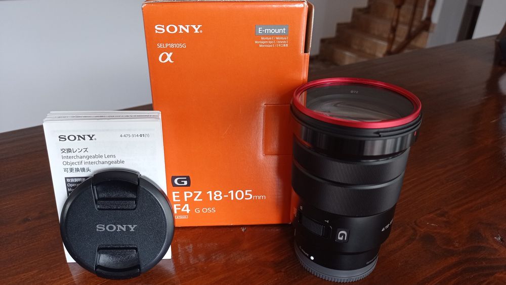 Obiectiv Sony 18-105 mm G oss 72 mm