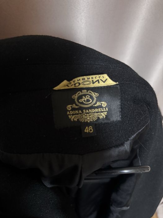 Пальто черное осень весна