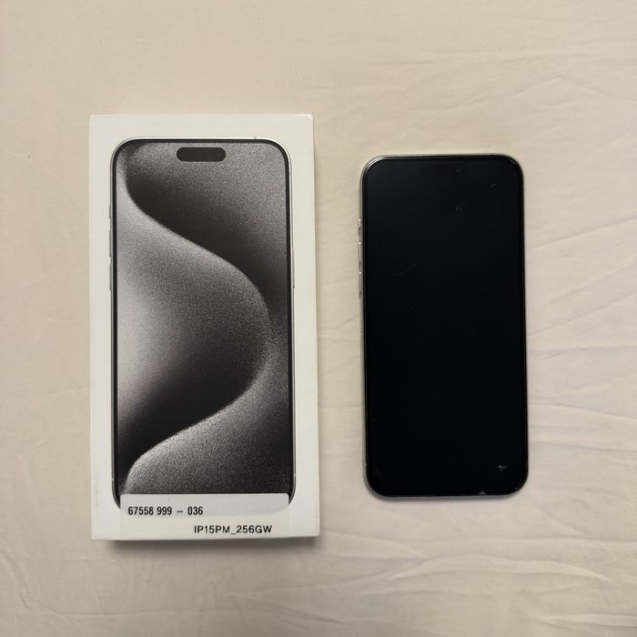 Iphone 15 pro max, 256gb