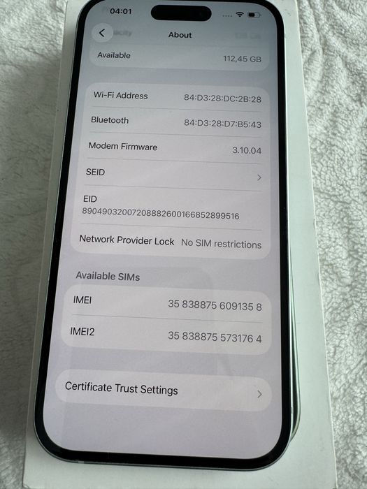 Iphone 15 Green 128 GB