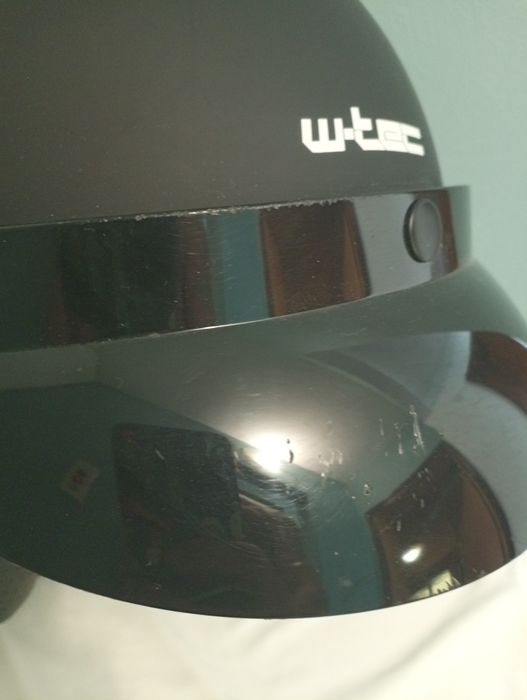 Каска за мотор открита