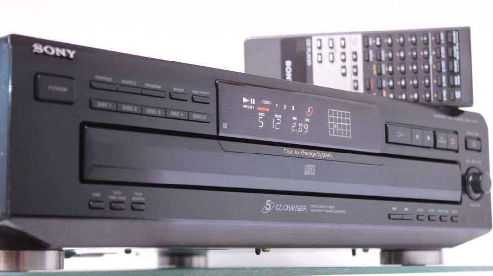 Cd player/changer SONY CDP CE-345.