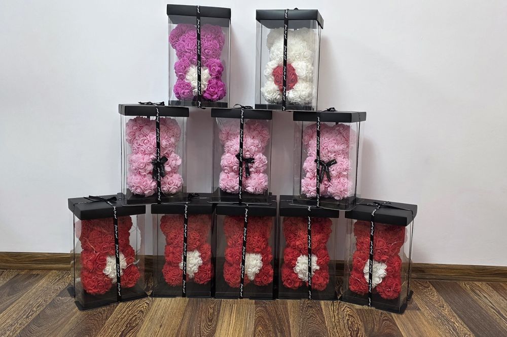 Ursuleti din trandafiri