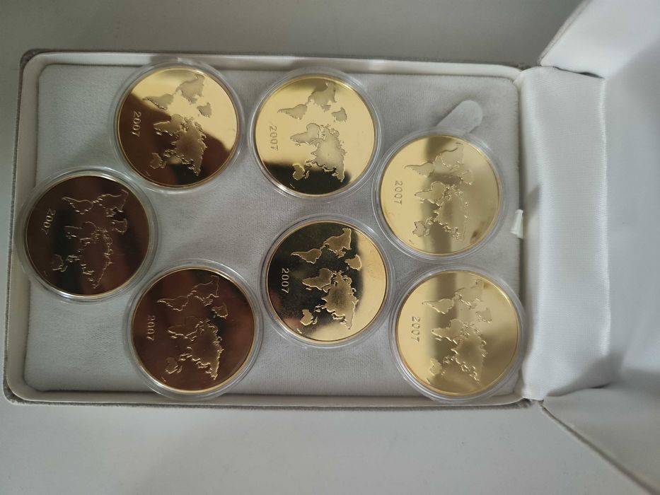 Монети "7 Wonders of the world" 2007