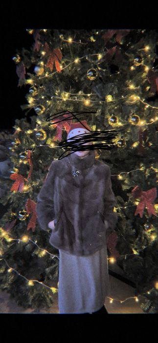 Шуба норка таза