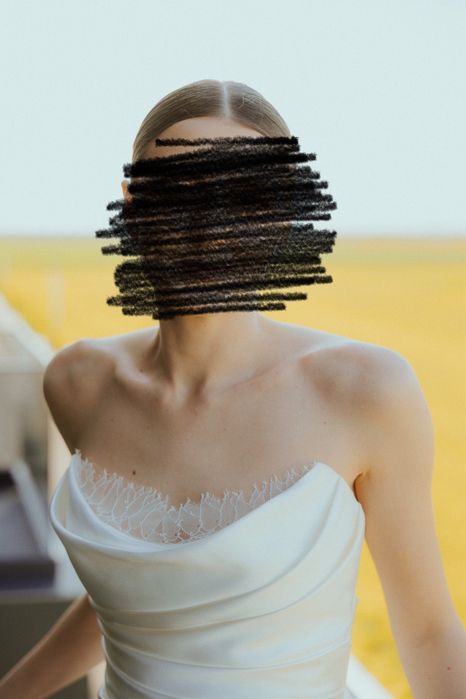 Rochie Mireasa Divine Atelier 2025 + Voal Divine Atelier Nefolosit