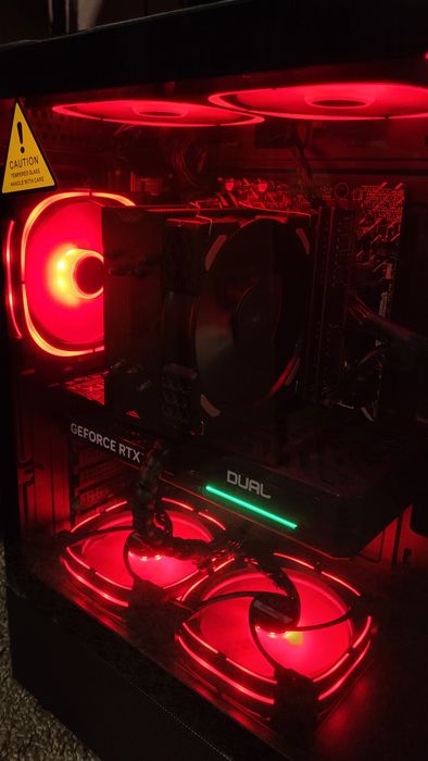 Новый системный блок игровой компьютер пк Core i5 14400 RTX 5060