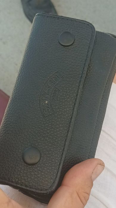 Toc pipe piele si pipa veche de colectie