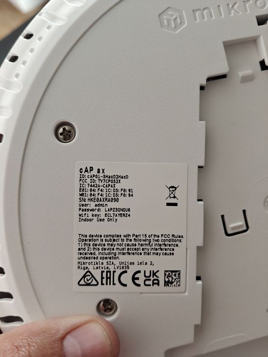 Mikrotik cAP  ac