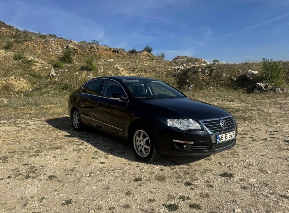 Volkswagen Passat 2.0 FSI Negru Berlină Benzină-GPL Xenon Navigație