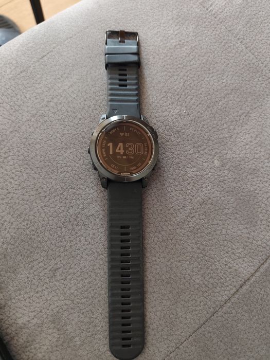 Смарт часовник Garmin Fenix 7X Pro Solar, 51 мм, черен