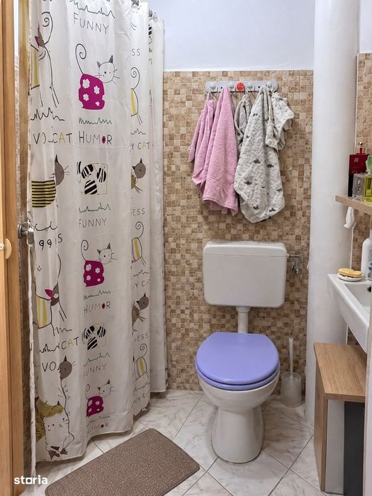 Apartament cu o camera, 22 mp utili, etaj 2, mobilat- Telegrafului
