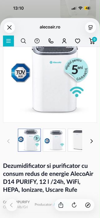 AlecoAir D14 PURIFY