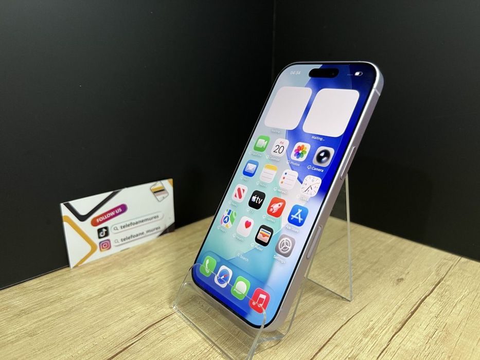 Iphone 17 256Gb Lavender Second-Hand Satisfăcător 3 ani garanție, Tele