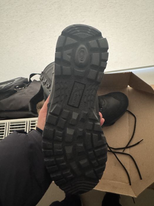 Ботинки зимние кожаные