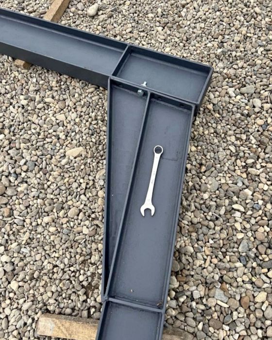 Vand structura metalica 12x20x4h ideală