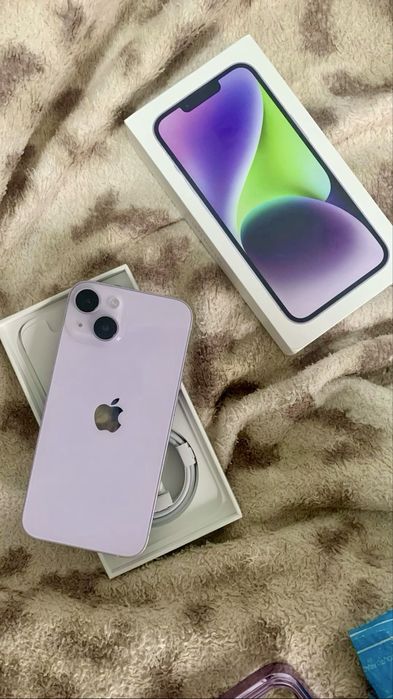 iPhone 14 plus, родная коробка, в ремонте не был