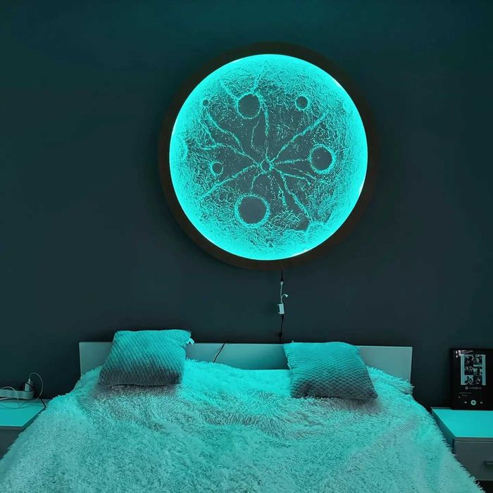 Decoratiuni Moderne Iluminare Artistica cu LED Tablouri,Lampi Handmade