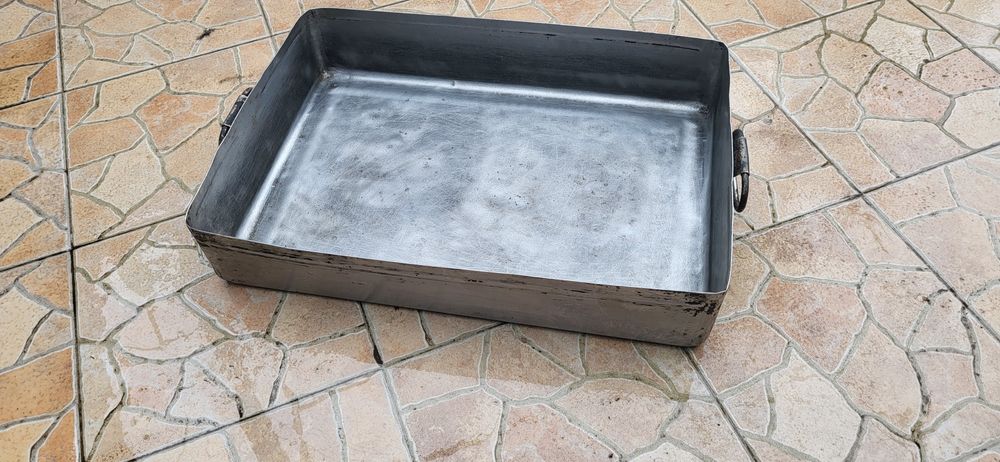 Тава на Хром Силистра дълбока дебела  неръждавеика алпака