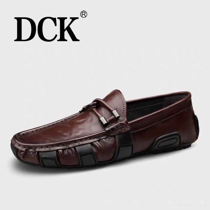 Кожаные макасины DCK