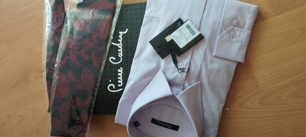 Риза Пиер Карден и вратовръзка