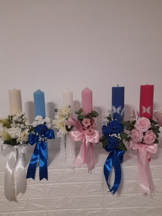 Lumanari nunta și botez