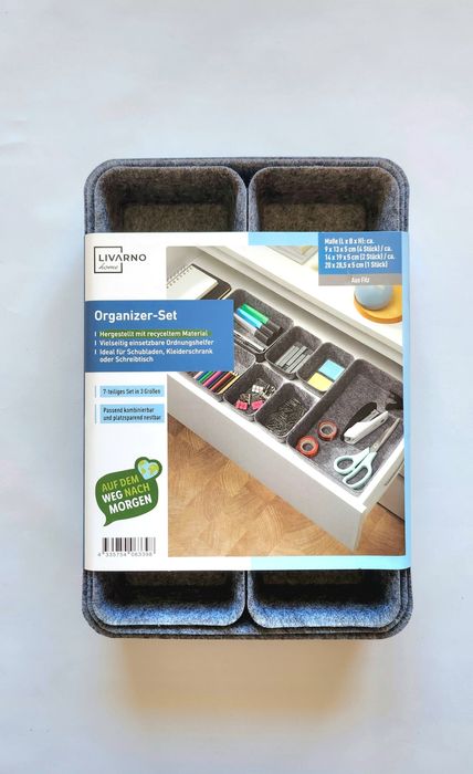 Organizator modular penteu sertare, din pasla - NOU