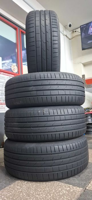 4бр. 225/55/18 Hankook,6 mm грайфер, дот 24г. Безплатен монтаж