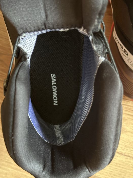 Ghete Salomon Cross Hike Mid Gtx 2 marime 42 impermeabili GORE-TEX hiking trekking drumetii munte zapada iarna 3 sezoane