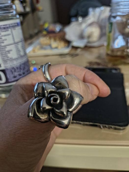 Inel statement din argint