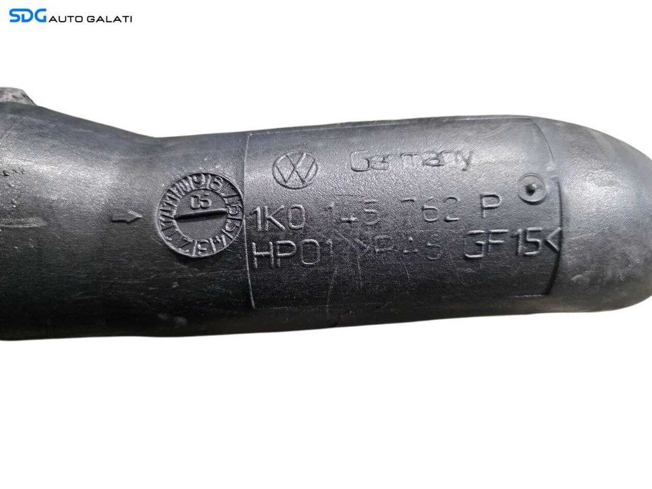 Tub Tubulatura Conducta Presiune Intercooler Skoda Octavia 2 1.9 TDI 2004 - 2008 Cod 1K0145762P [N4307]